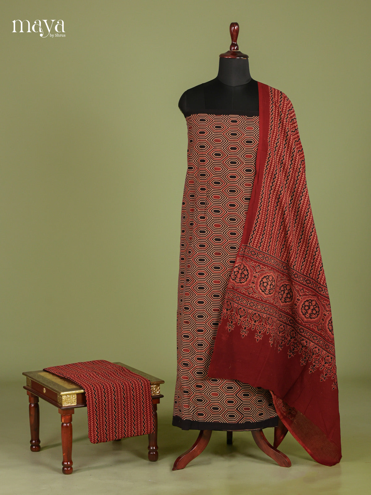 Ajrakh Salwar - MEI11057
