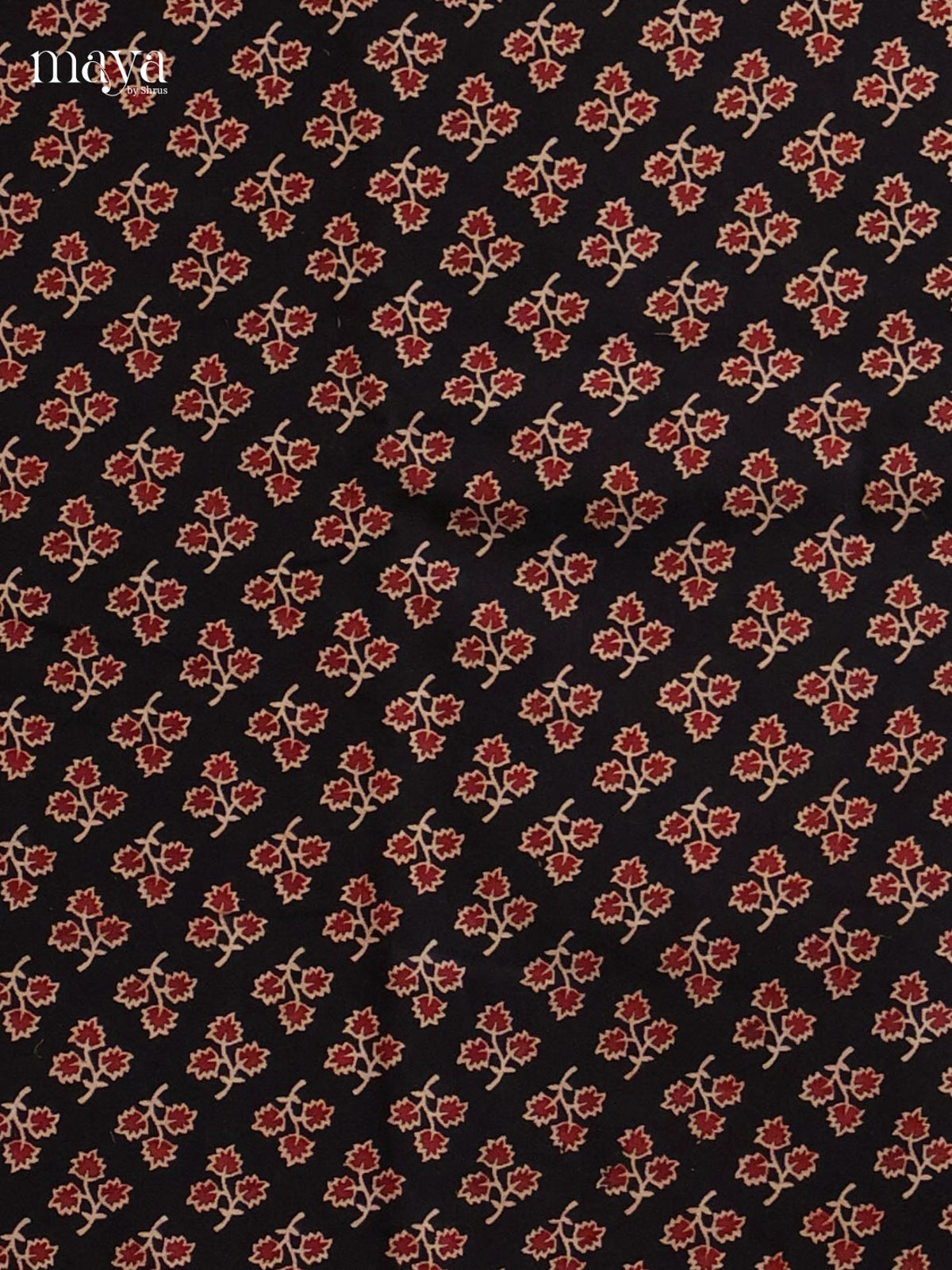 Black Ajrakh Salwar - MEI11068