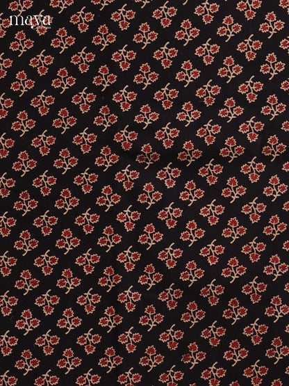 Black Ajrakh Salwar - MEI11068