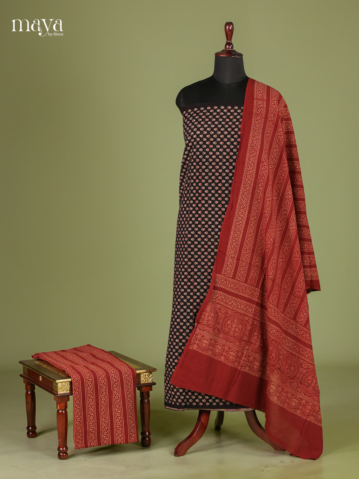 Ajrakh Salwar - MEI11078