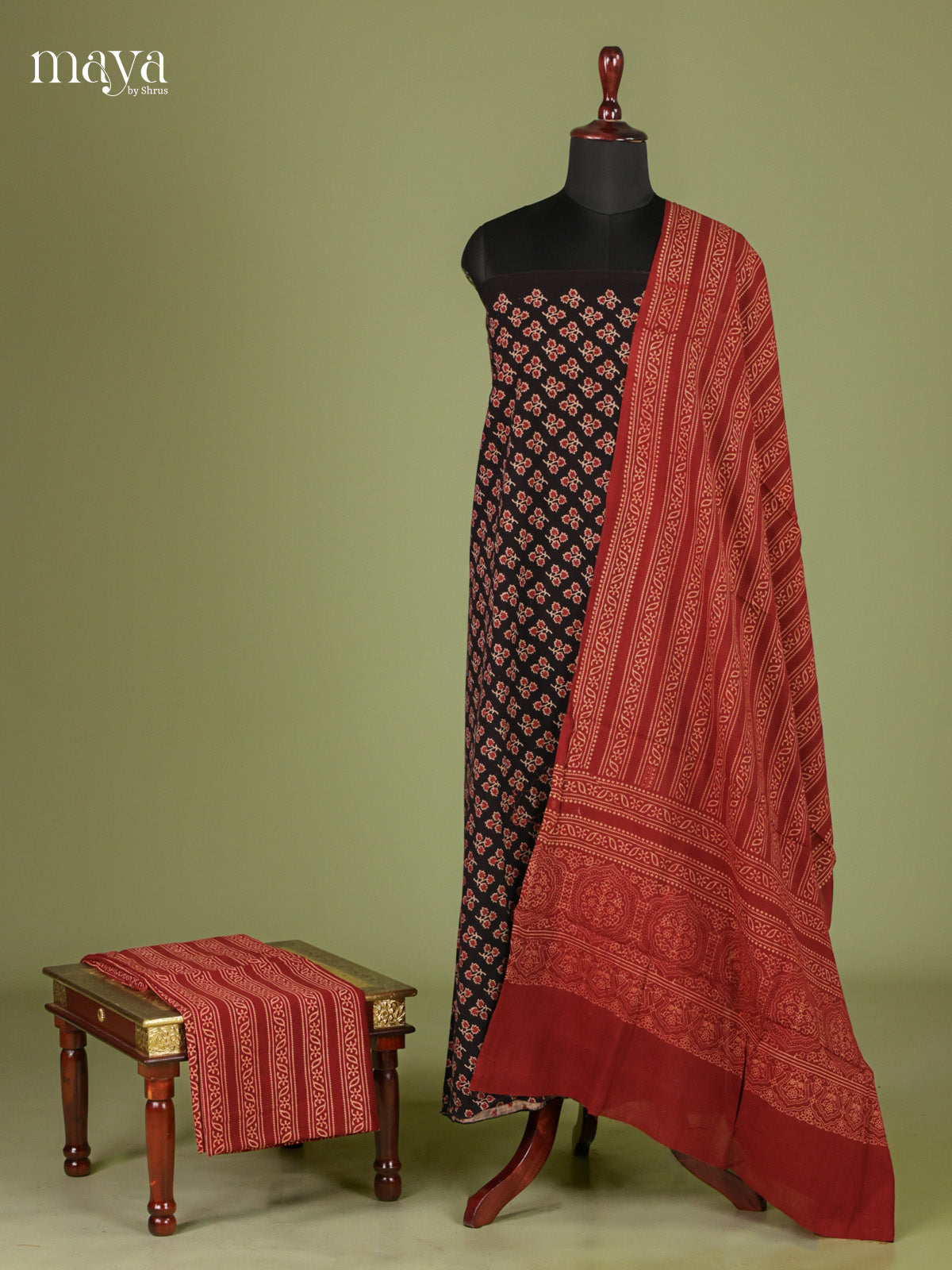 Ajrakh Salwar - MEI11080