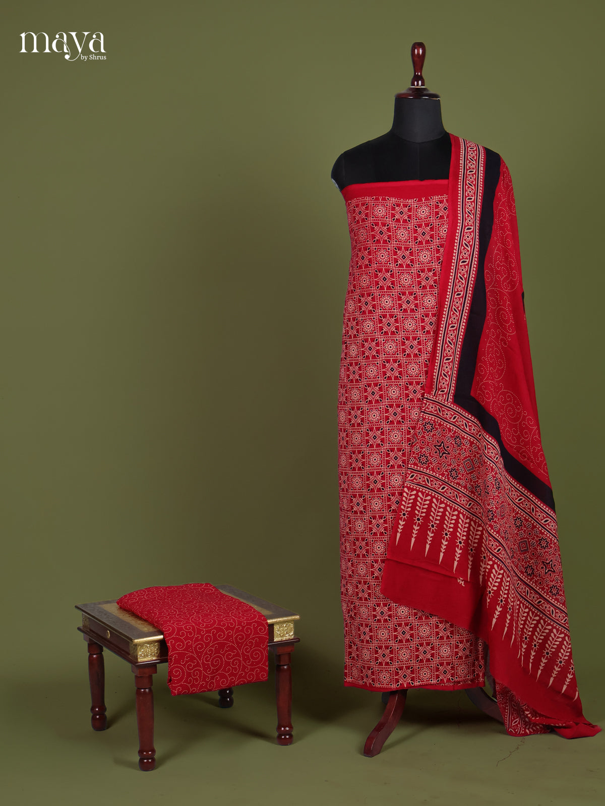 Ajrakh Salwar - MEI11081