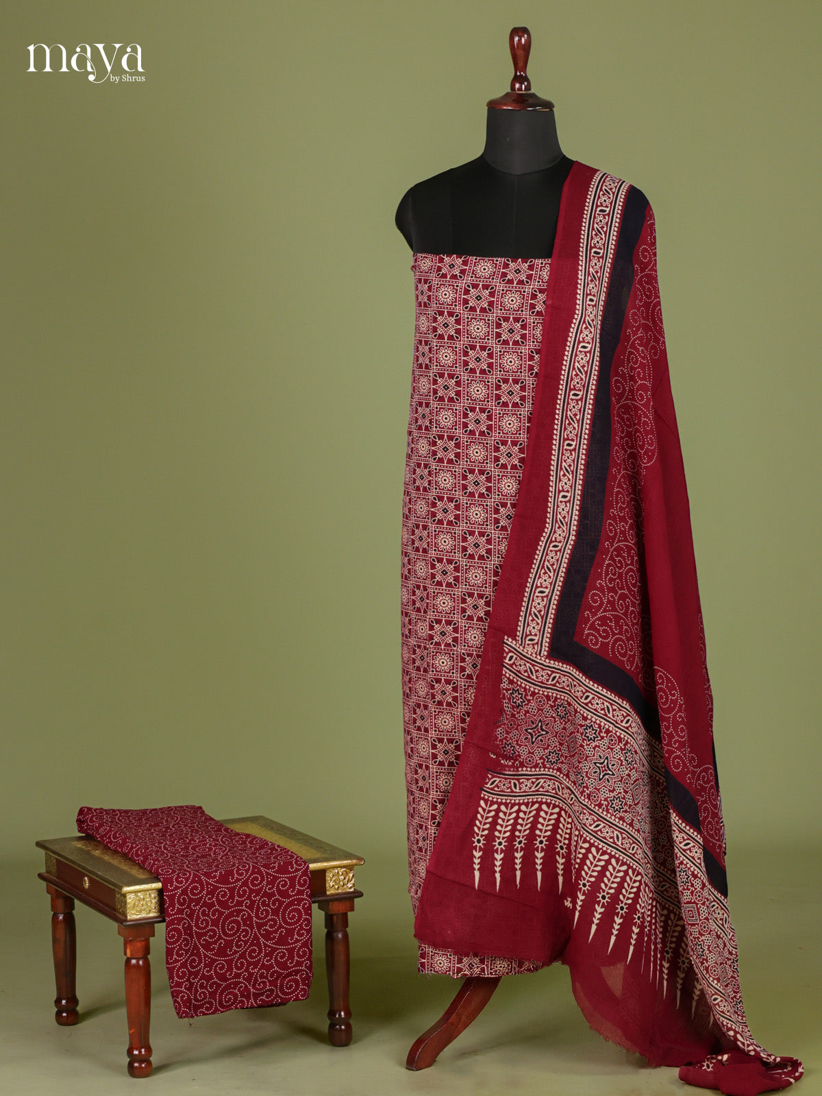 Ajrakh Salwar - MEI11082
