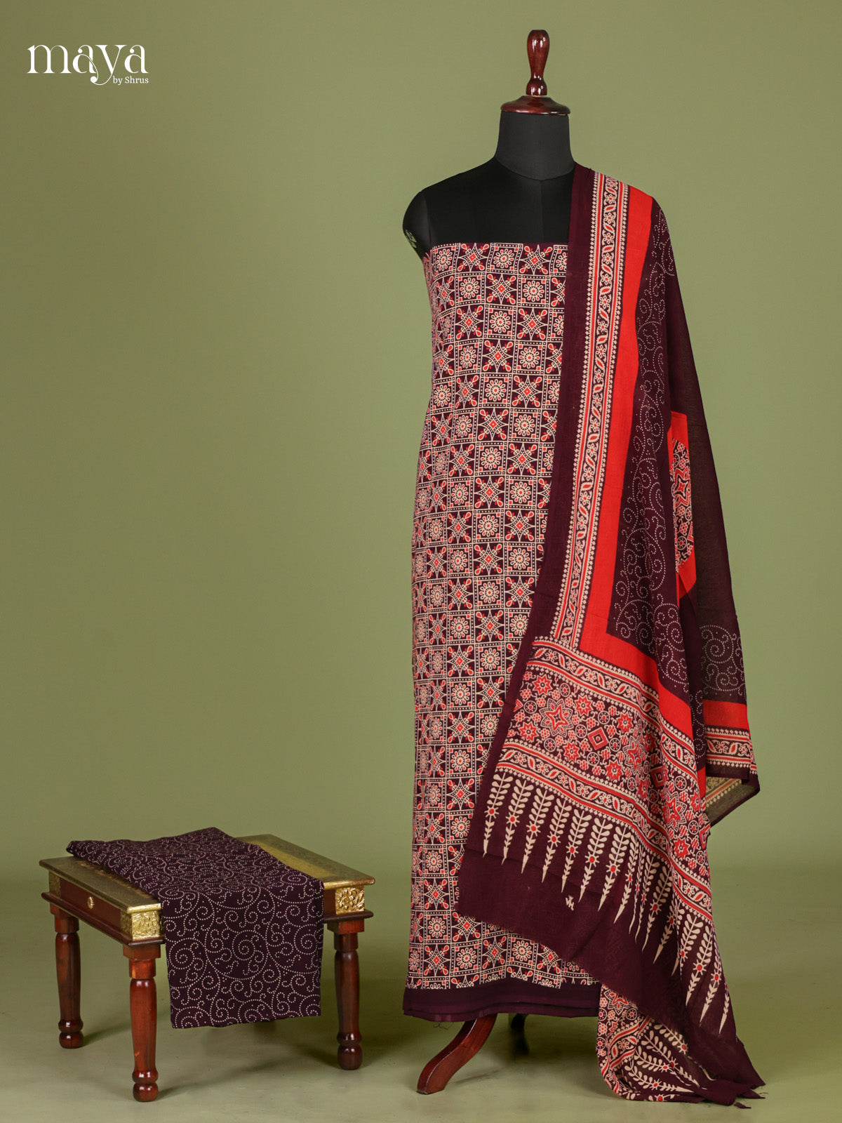Ajrakh Salwar - MEI11083