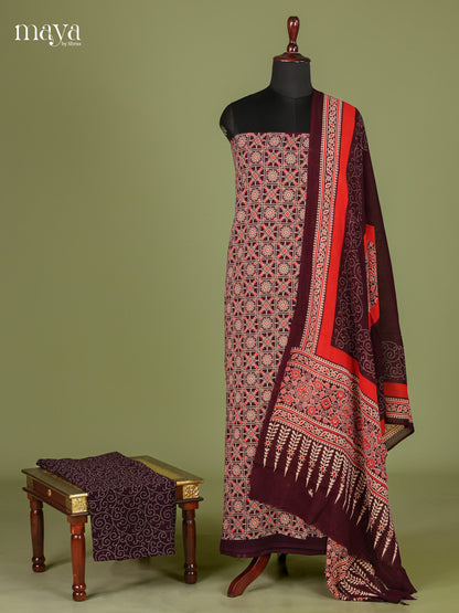Ajrakh Salwar - MEI11083