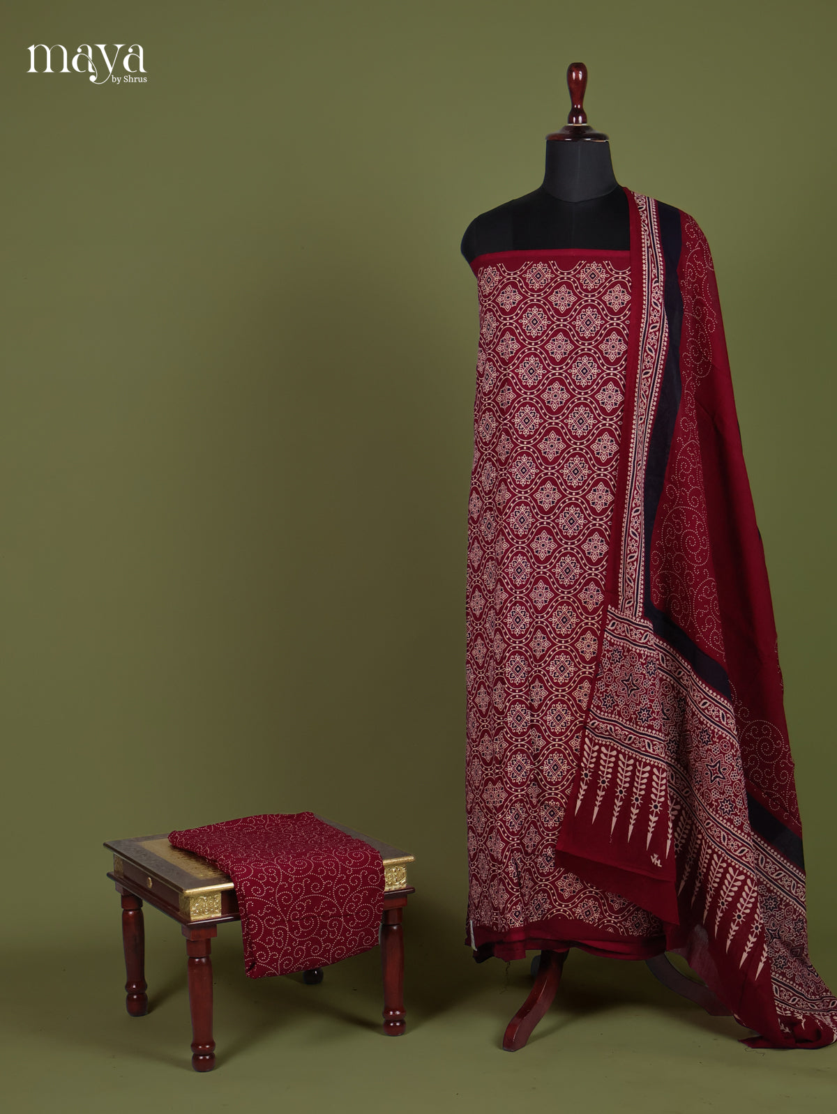 Ajrakh Salwar - MEI11089