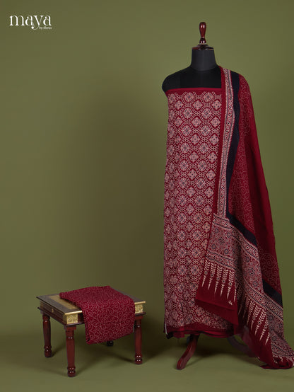 Ajrakh Salwar - MEI11089