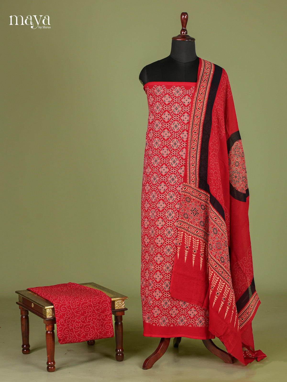 Ajrakh Salwar - MEI11092