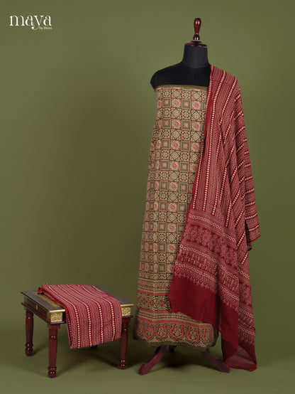 Ajrakh Salwar - MEI11098