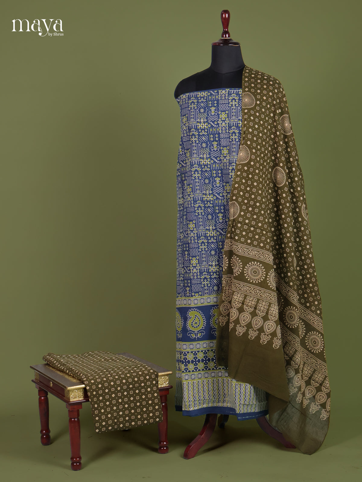 Ajrakh Salwar - MEI11104