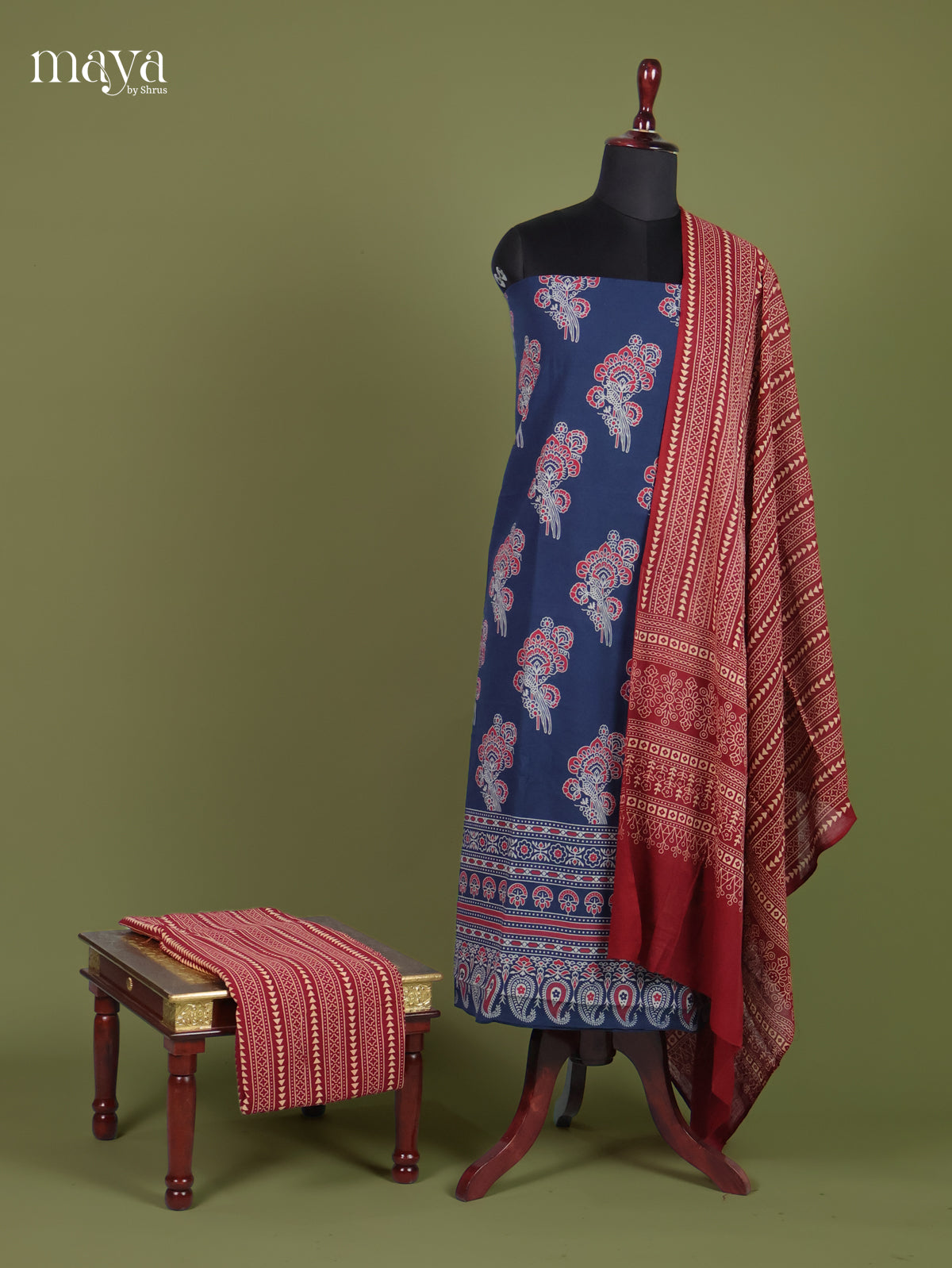 Ajrakh Salwar - MEI11107