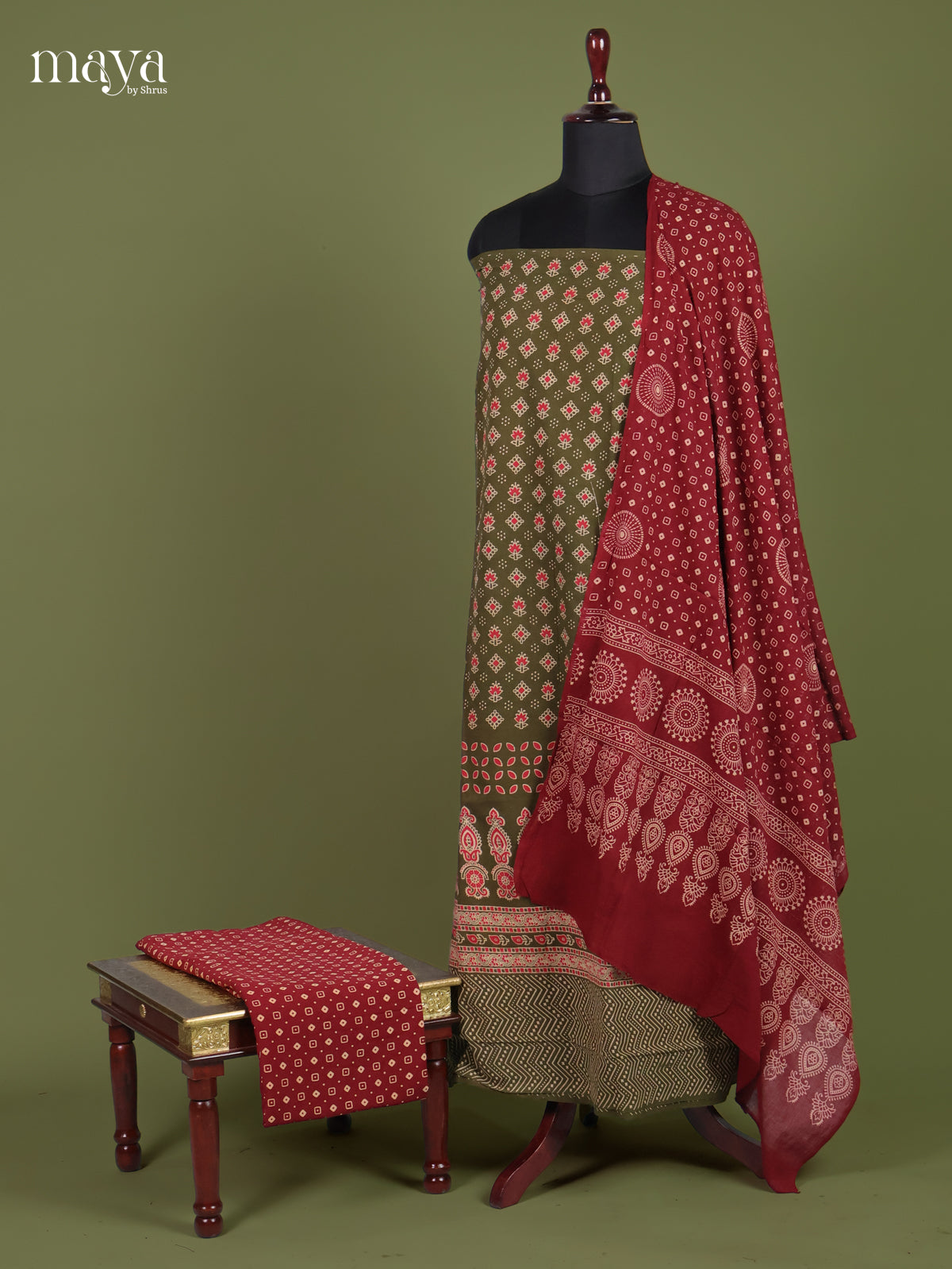 Ajrakh Salwar - MEI11111