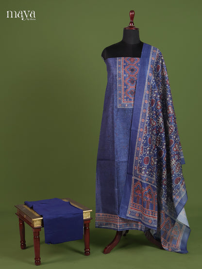 Blue Chanderi Salwar - MEI19009