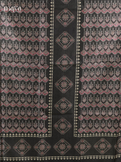 Grey Semi Tussar Salwar - MEJ04007