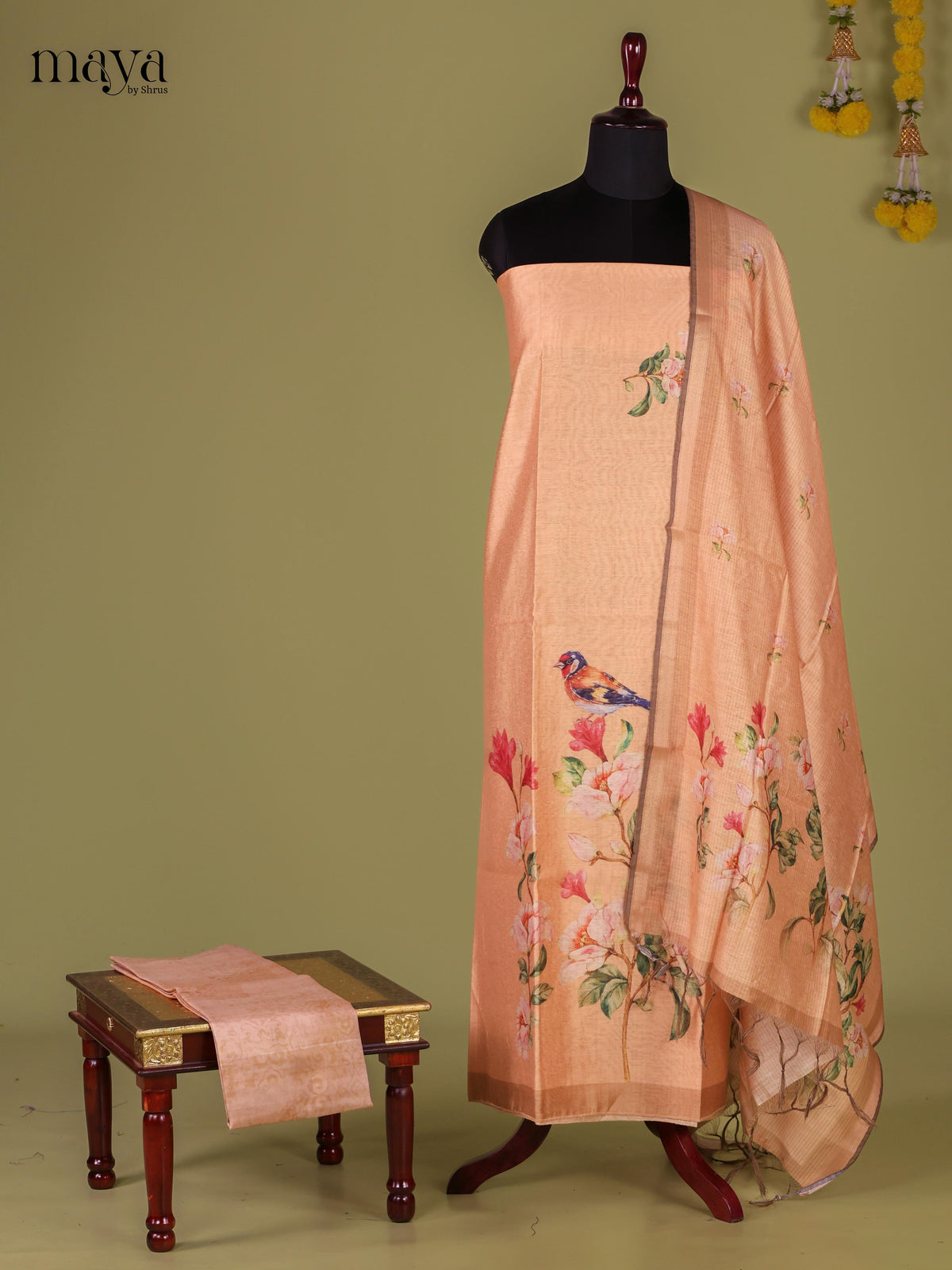 Semi Tussar Salwar - MEJ04030