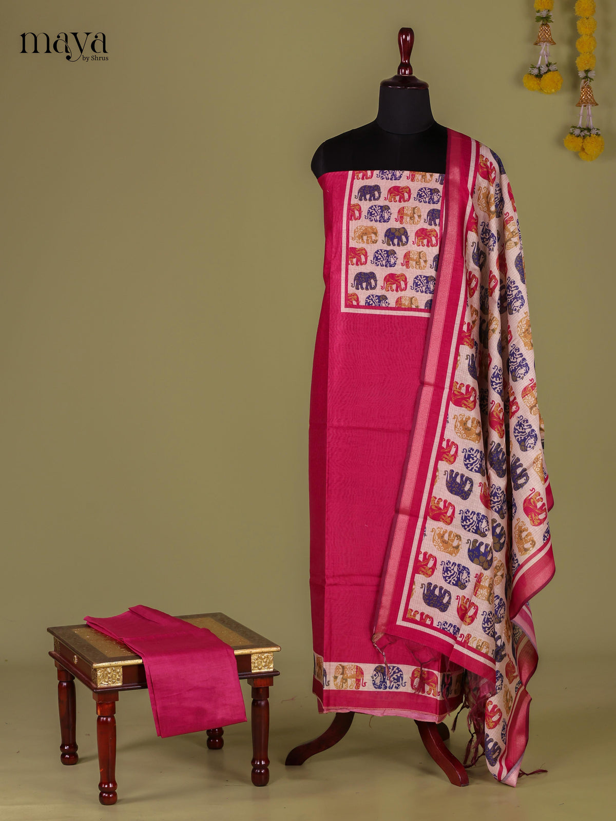 Semi Tussar Salwar - MEJ04032