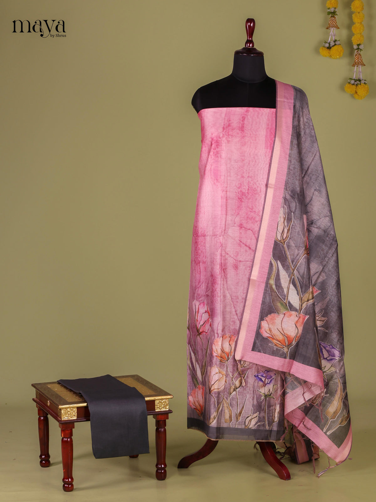 Semi Tussar Salwar - MEJ04042
