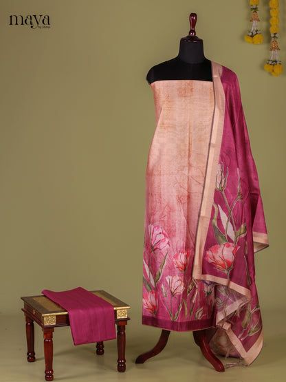 Semi Tussar Salwar - MEJ04043