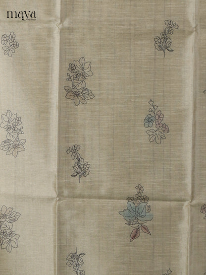 Beige Semi Tussar Salwar - MEJ04047
