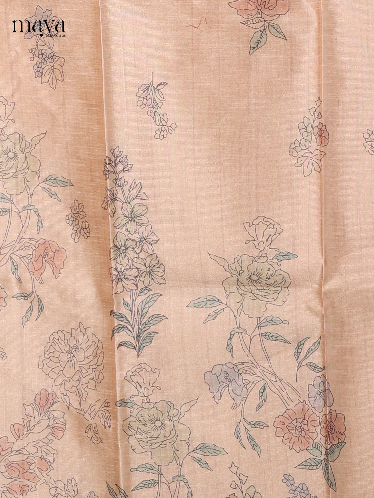 Peach Semi Tussar Salwar - MEJ04048
