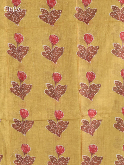 Peach Semi Tussar Salwar - MEJ04058
