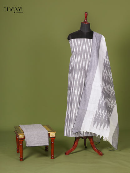 Grey Ikkat Salwar - MEJ10014