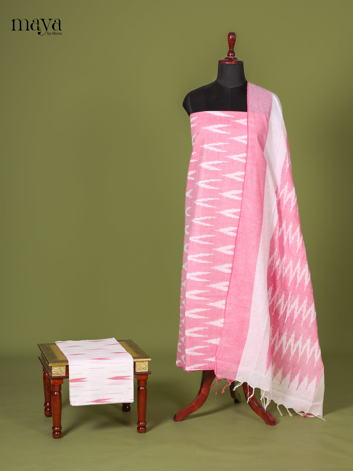 Pink Ikkat Salwar - MEJ10016
