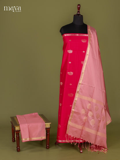 semi softsilk salwar - MEJ10019