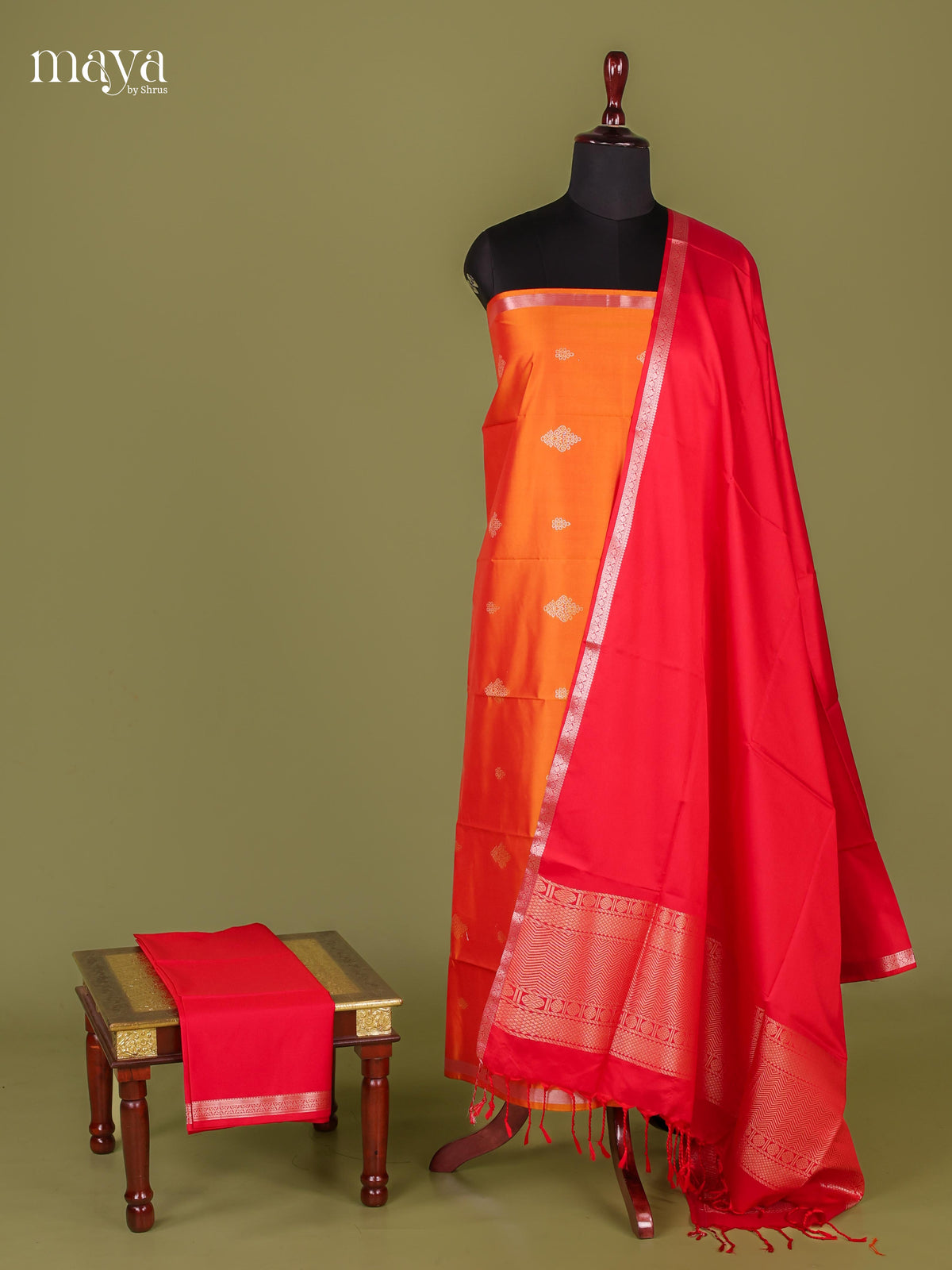 semi softsilk salwar - MEJ10021