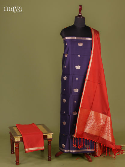 semi softsilk salwar - MEJ10052