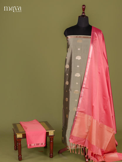 semi softsilk salwar - MEJ10061
