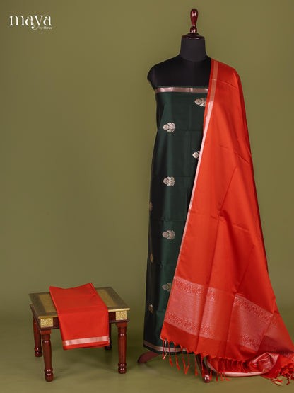 semi softsilk salwar - MEJ10064