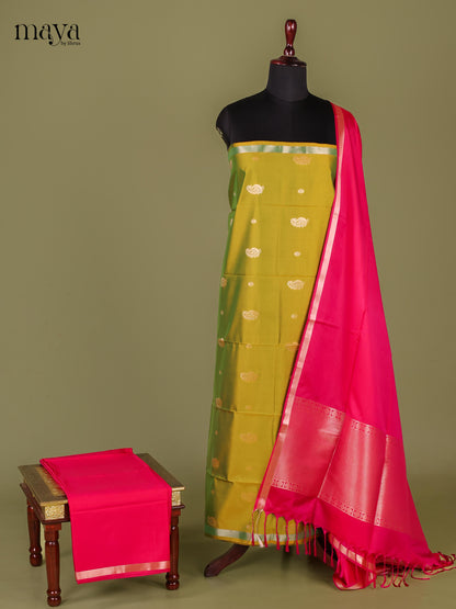 semi softsilk salwar - MEJ10066