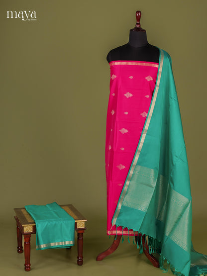 semi softsilk salwar - MEJ10069