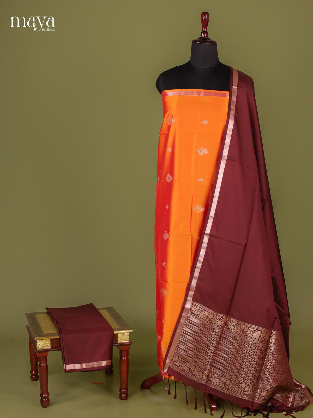 semi softsilk salwar - MEJ10072