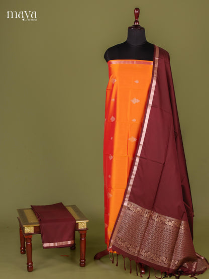 semi softsilk salwar - MEJ10072