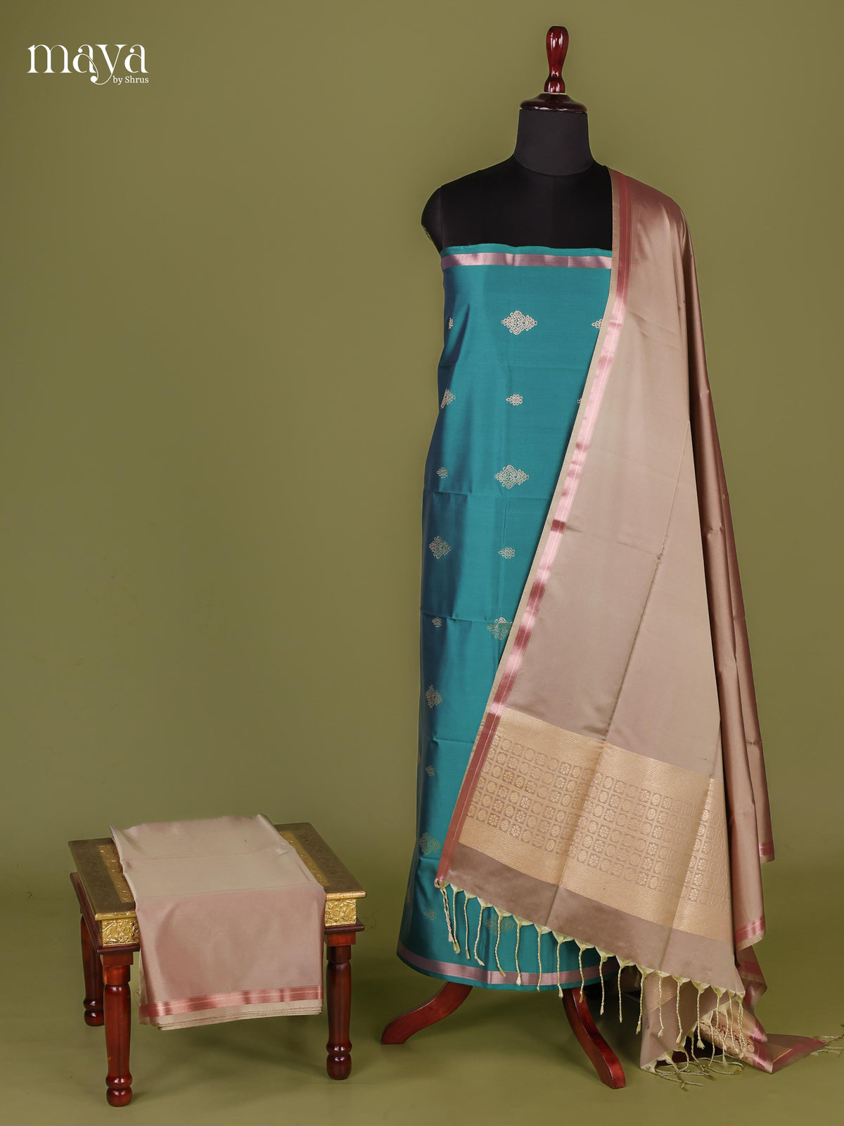 semi softsilk salwar - MEJ10073