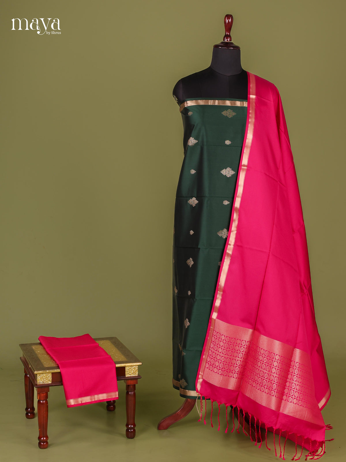 semi softsilk salwar - MEJ10079