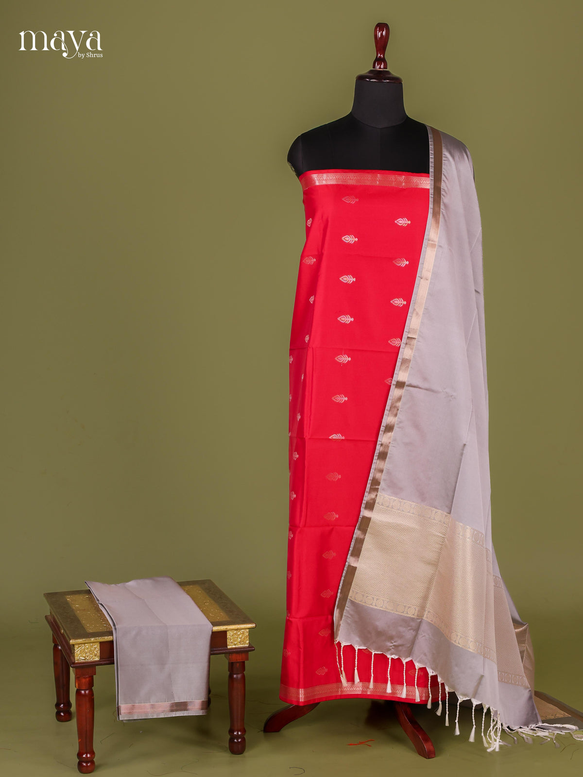 semi softsilk salwar - MEJ10083