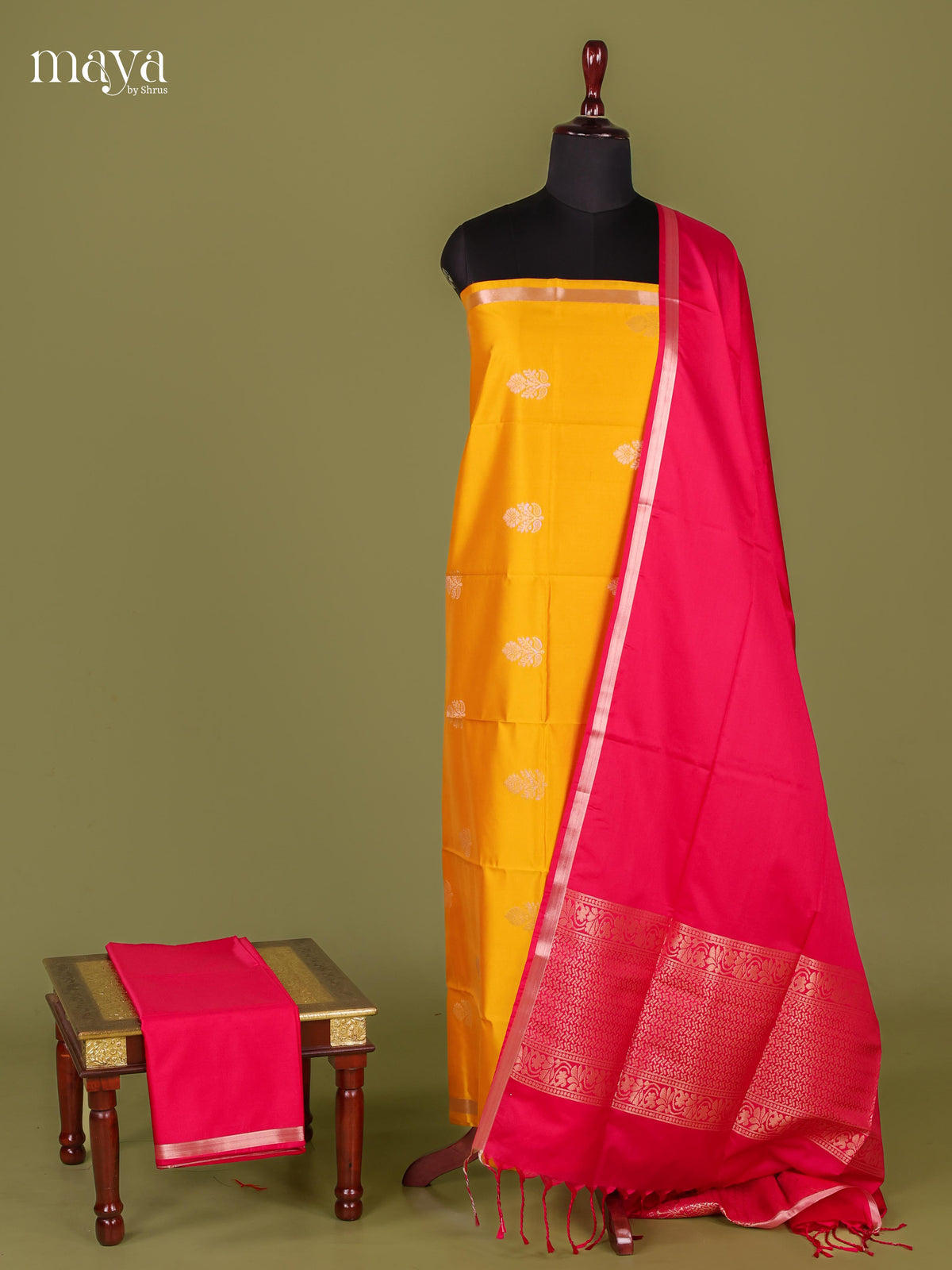 semi softsilk salwar - MEJ10086