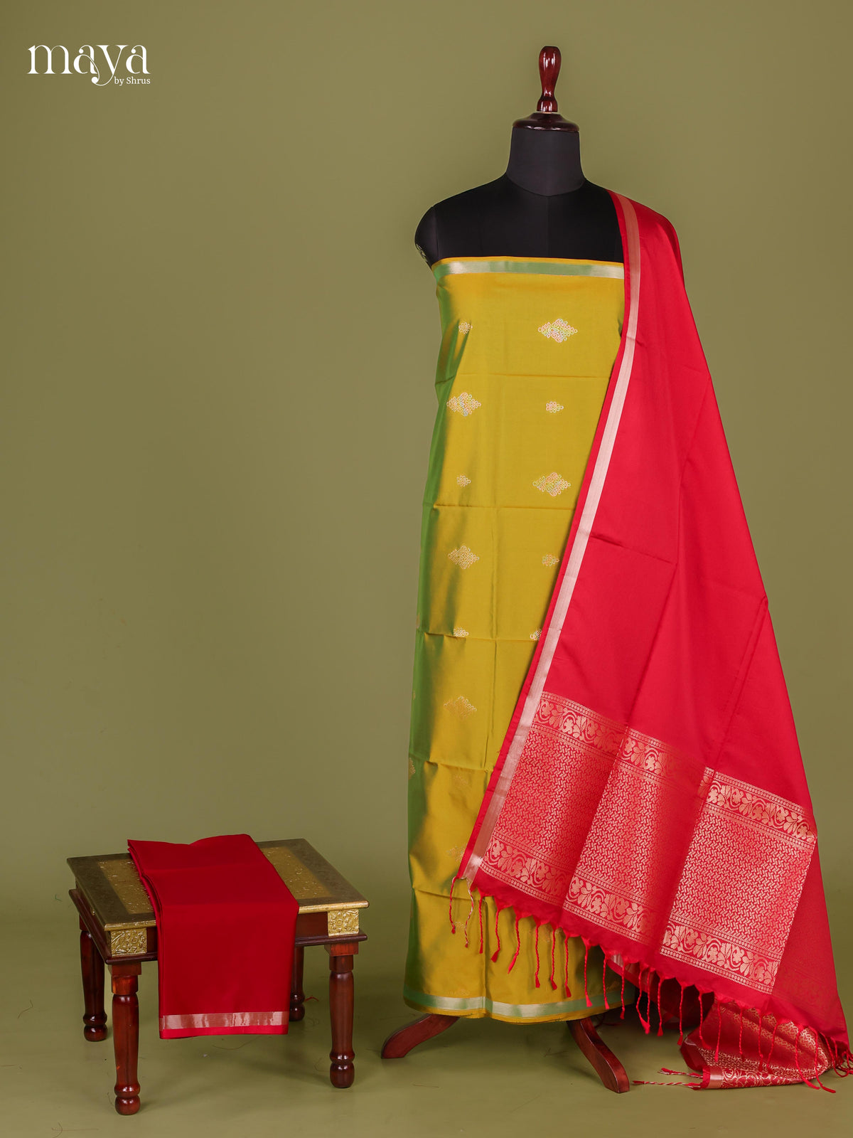 semi softsilk salwar - MEJ10089
