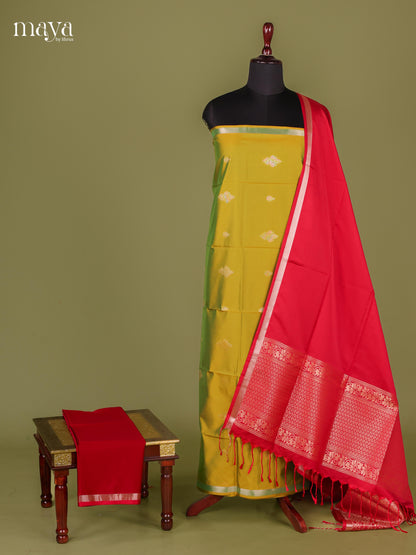 semi softsilk salwar - MEJ10089