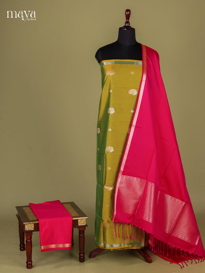 semi softsilk salwar - MEJ10091