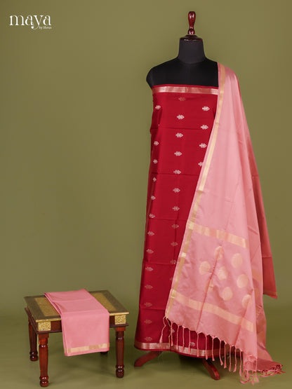 semi softsilk salwar - MEJ10094