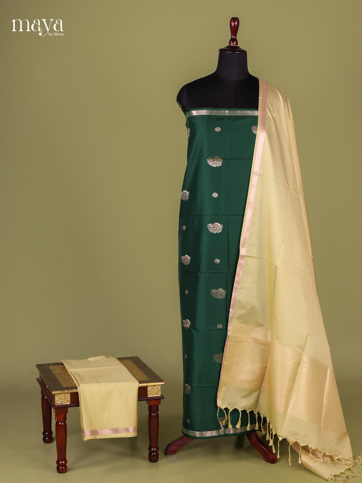 semi softsilk salwar - MEJ10095
