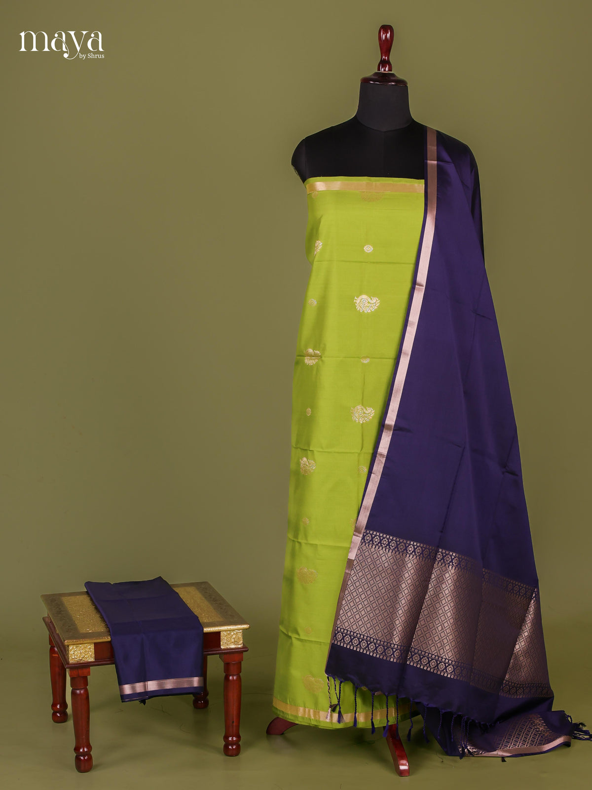 semi softsilk salwar - MEJ10100