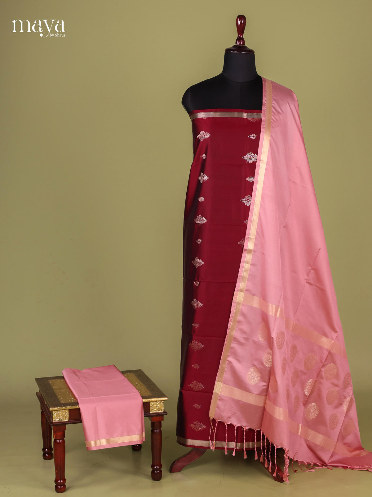 semi softsilk salwar - MEJ10102