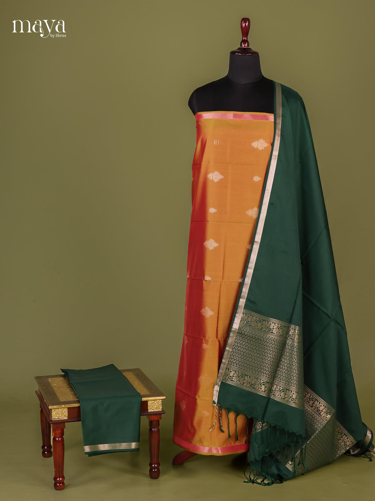 semi softsilk salwar - MEJ10105