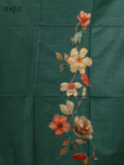 Applique Unstitch Salwar - MEJ12034