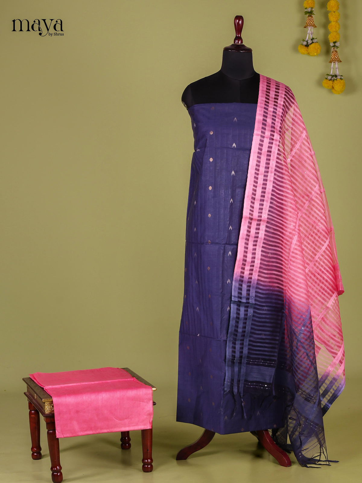 Semi Tussar Salwar - MEJ12067